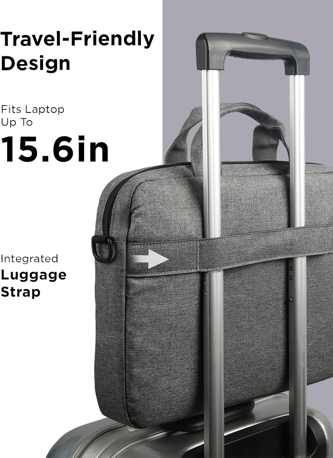 Lenovo Laptop Carrying Case T210, 15.6-Inch Laptop and Tablet, Sleek Design, Durable and Water-Repellent Fabric