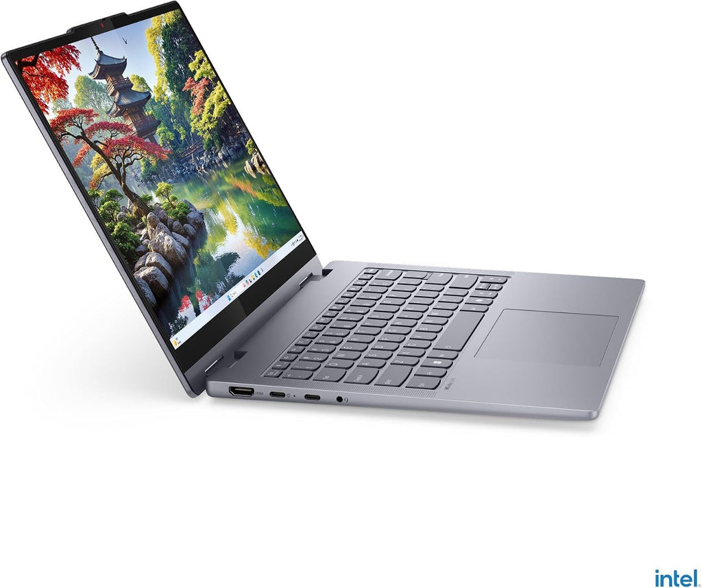 Lenovo IdeaPad 5 Flex 2-in-1 14' Touchscreen Laptop, Intel 12-core Ultra 5 225U (Beats Core 7 150U), 8GB RAM, 512GB SSD, Wi-Fi 6, Dolby Audio, Backlit Keyboard, Windows 11 Pro