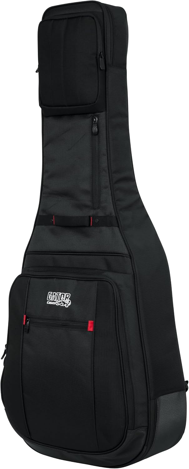 Gator Cases Pro-Go Series Ultimate Guitar Gig Bag, Fits Acoustic Guitars (G-PG ACOUSTIC)