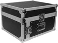Seismic Audio - SAMRC-4U - 4 Space Rack Case with Slant Mixer Top - PA/DJ Pro Audio Road Case