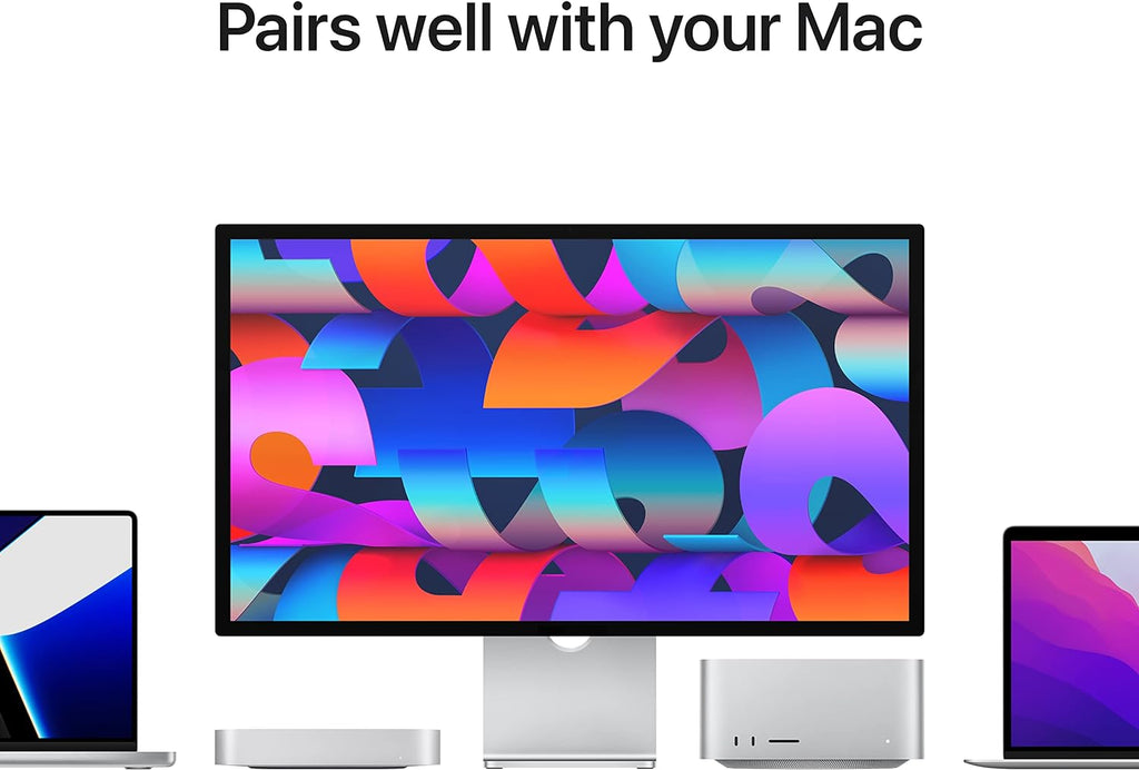 Apple 27 Inches Studio Display - Standard Glass - Tilt-Adjustable Stand (Renewed)