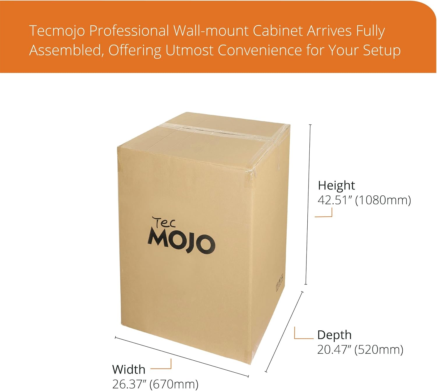 Tecmojo 18U Wall Mount Rack,18U Rack 17.7 Inch Depth,Hold Up to 176 Lbs,Enclosed Wall Mount Rack Kit for 19 Inch Network,Server and AV Gear,Mesh Door(Elite Collection)