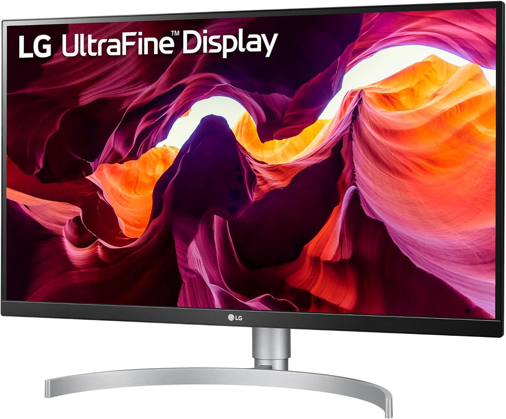 LG 27UL850-W 27 Inch UltraFine (3840 x 2160) IPS Display with VESA DisplayHDR 400 and USB Type-C Connectivity, White