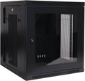 Tripp Lite 12U Wall Mount Rack Enclosure Server Cabinet with Acrylic Glass Window, Hinged, 20.5' Deep, Switch-Depth (SRW12USG)