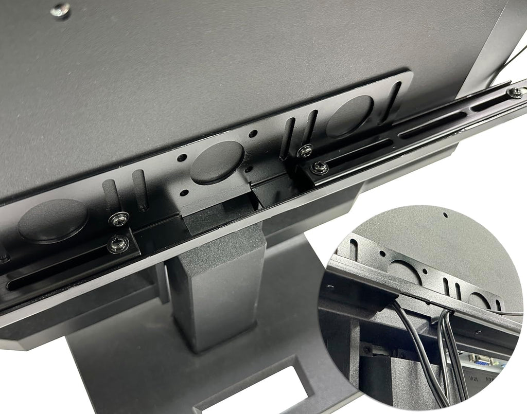 Nagao Seisakusho NB-SPKR-VESA Speaker Stand Compatible with Monitor Arm VESA Computer Monitor Speaker Installation