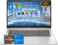HP Laptop with Office 365 for The Web, 17.3' Full HD Display, 16GB RAM, 1TB SSD, AMD 6-Core Ryzen 5 Processor (Beat i7-1355U), HDMI, USB-C, Windows 11 Home, for Home and Wrok, No Mouse