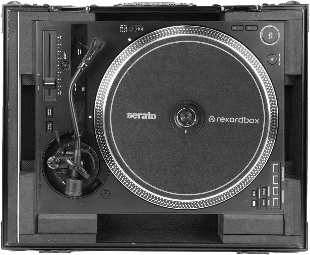 Odyssey LED Black Label Pioneer DJ PLX-CRSS12 / Technics 1200 Turntable Flight FX Case