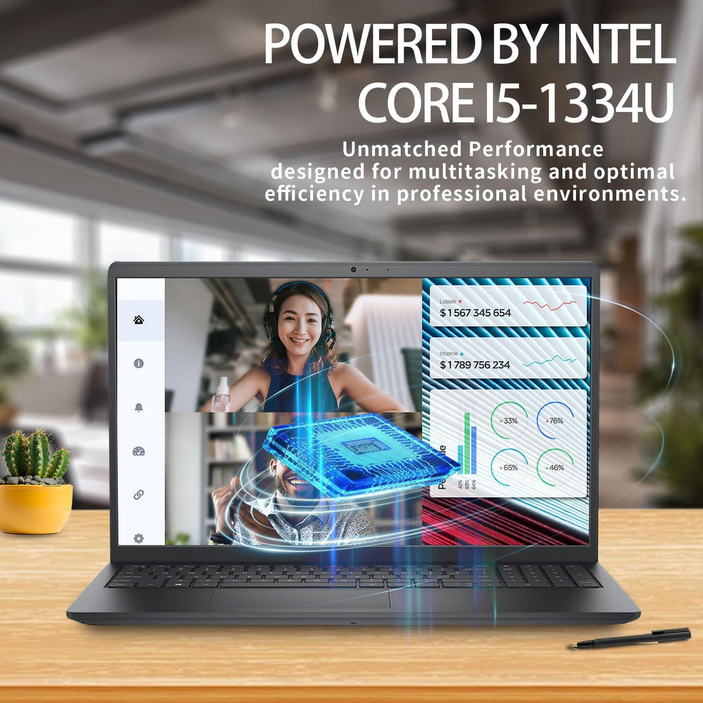 Dell Inspiron Business Laptop -15.6' FHD Touchscreen - Intel Core i5-1334U - 64GB RAM - 4TB SSD - Wi-Fi 6 - Long Battery Life - SD Card Reader - Immersive Narrow-Bezel Display - Windows 11 Pro