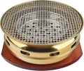 BBQ Barbeque Barbecue Grill, BBQ, Multifunctional Charcoal Barbecue Grill, Household Korean BBQ Grill, Commercial Titanium Grill (Color : A)