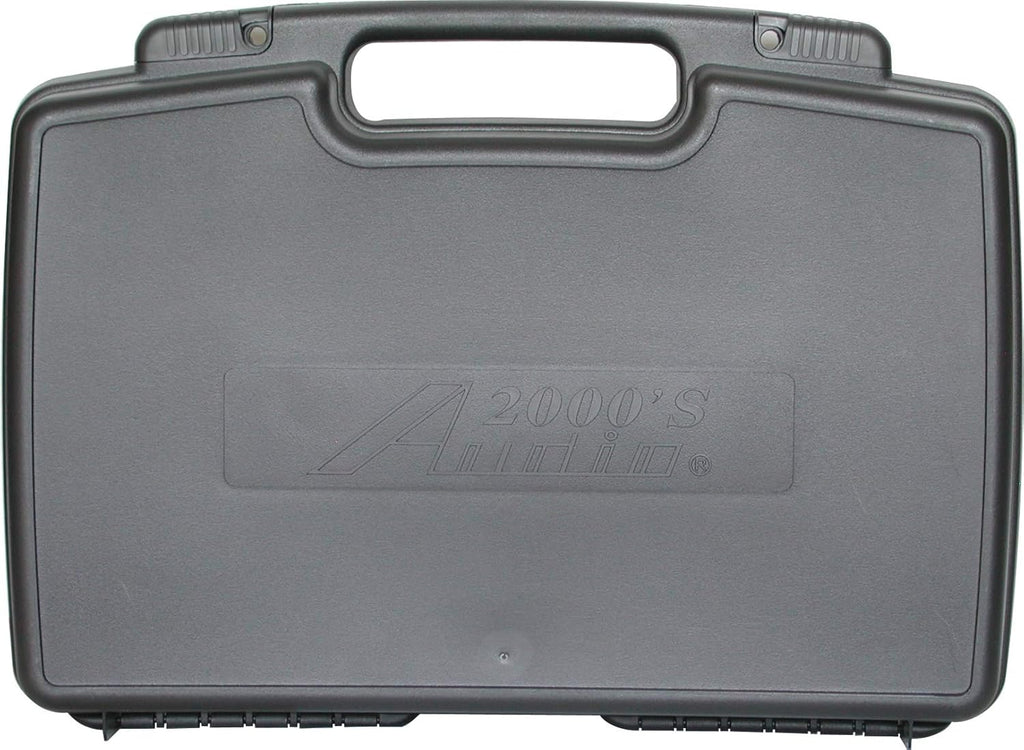 AUDIO 2000'S AWM6308U UHF 100 Selectable Frequency Wireless in-Ear Monitor System with One Wireless Receivers, One Wireless Transmitter, and a PVC Carrying Case