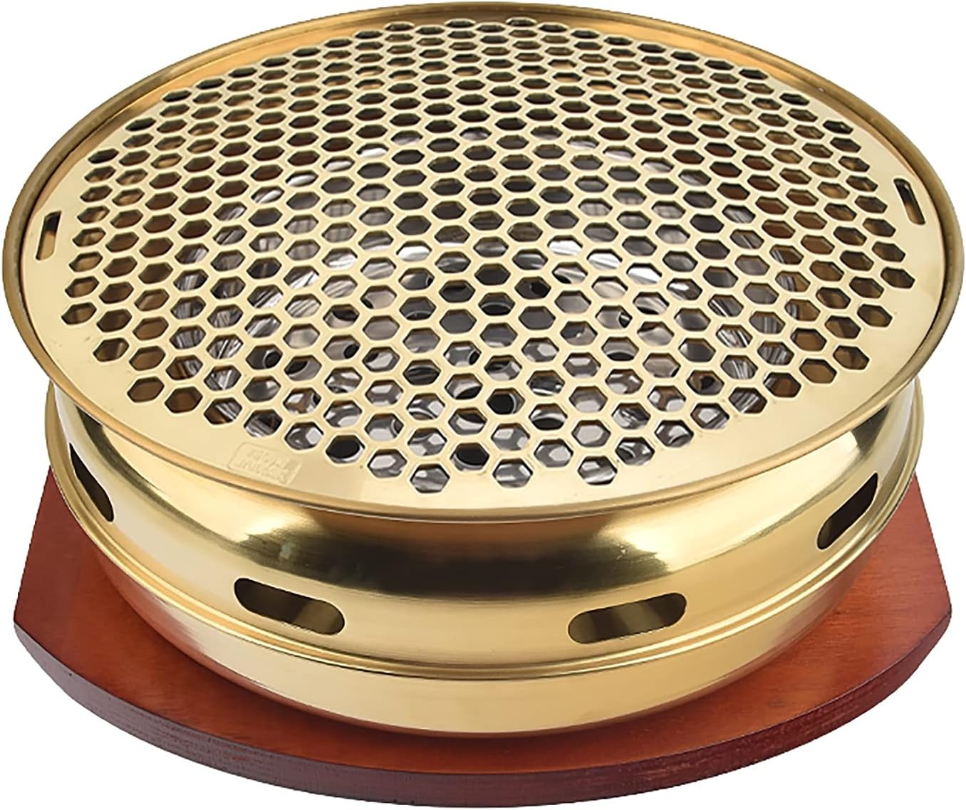 BBQ Barbeque Barbecue Grill, BBQ, Multifunctional Charcoal Barbecue Grill, Household Korean BBQ Grill, Commercial Titanium Grill (Color : A)
