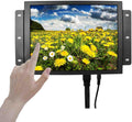 VSDISPLAY 10.4 Inch 800x600 LCD Touchscreen Monitor Portable 10.4'' VS104ZJ01 as Extra Display with DVI VGA Ports,Built-in Dual Speakers