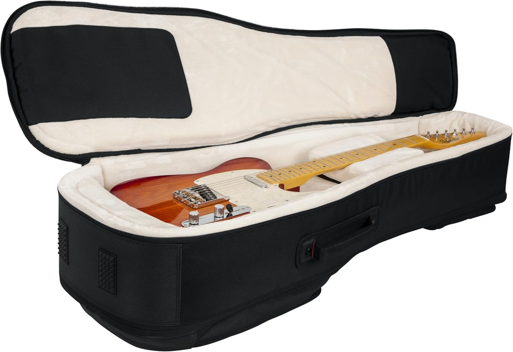 Gator Cases Pro-Go Series Ultimate Double Guitar Gig Bag, Holds (2) Electric Guitars (G-PG-ELEC-2X)