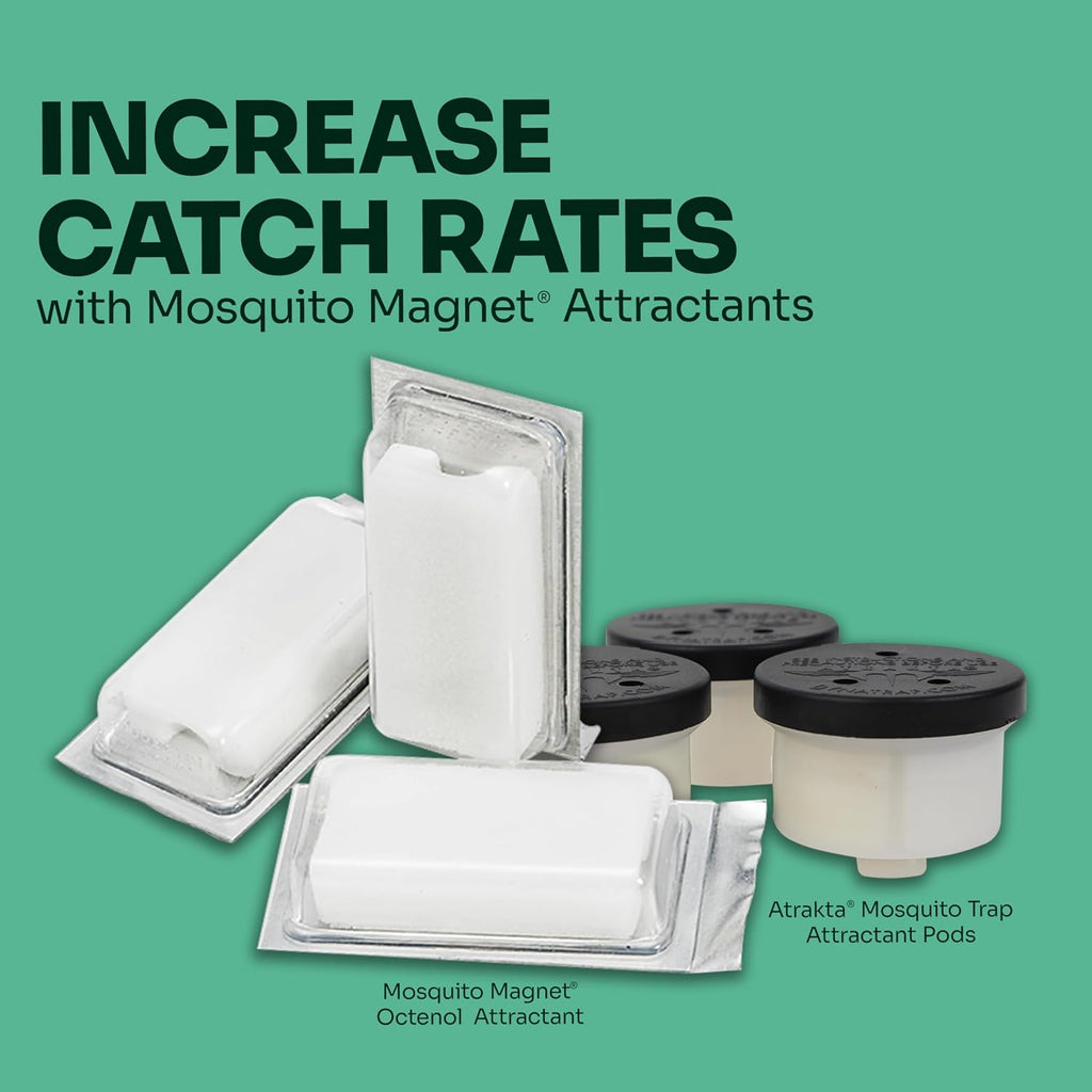 Mosquito Magnet MM4200B Patriot Plus Mosquito and Flying Insect Trap and Killer - Outdoor Fly Trap Protects Up to 1 Acre, Green