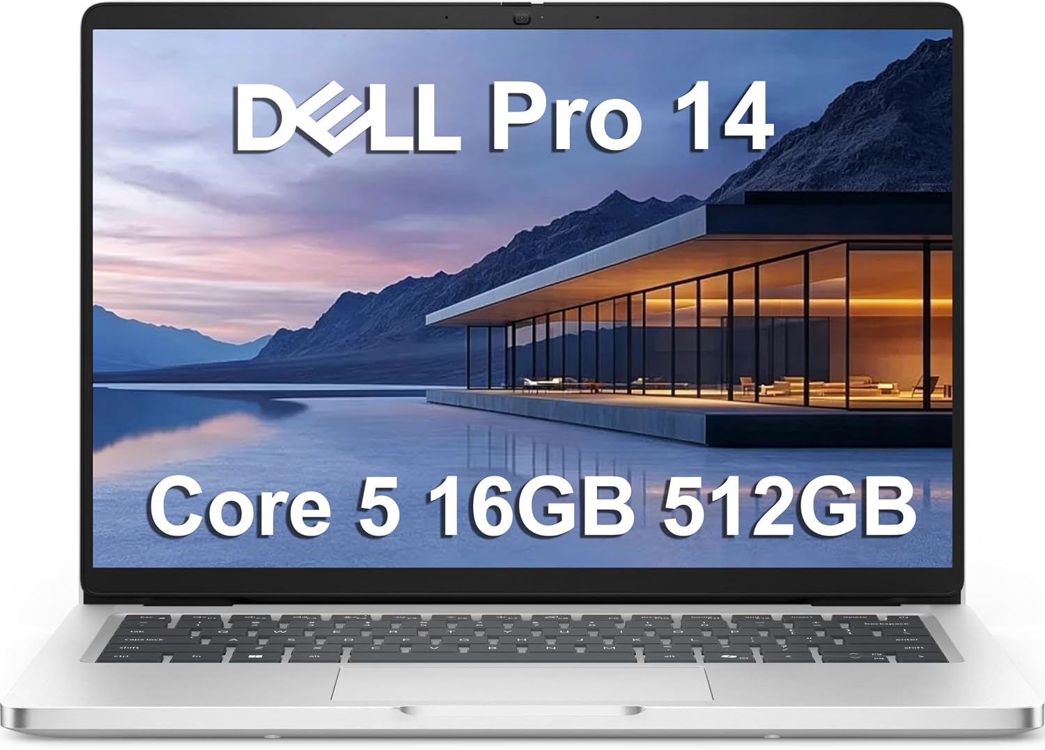 Dell Pro 14 (Next Gen Latitude 5450) Business Laptop (14' FHD+ Anti-Glare, Intel 10-Core 5 120U, 16GB DDR5, 512GB SSD), 1080p IR Webcam, Backlit, Thunderbolt 4, Wi-Fi 6E, Win 11 Pro, Silver, PC14250
