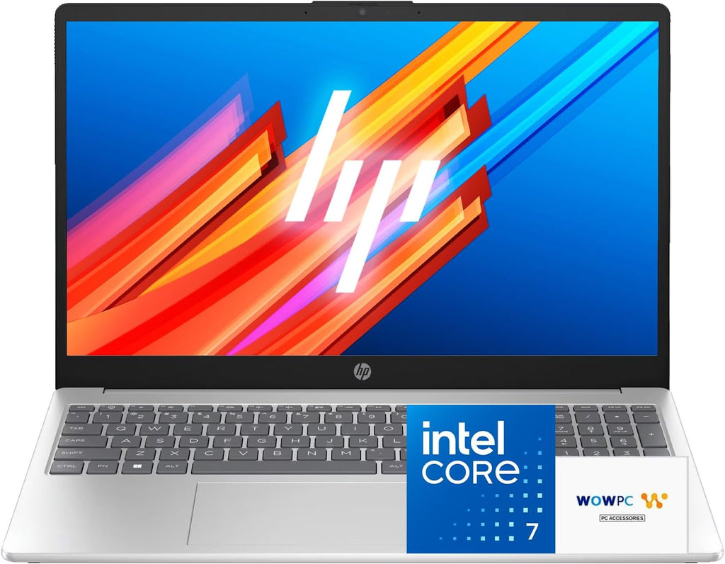 HP New 15.6' FHD Business Laptop, Next-Gen Intel Core 7 150U (10 Cores, Up to 5.4 GHz), 16GB RAM, 256GB PCIE SSD, AI Copilot Key, USB Type-C, Wi-Fi 6, Windows 11 Home, Long Battery Life, no Mouse