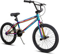 JOYSTAR 20 Inch Kids BMX Bike for Boys and Girls Age 7-12 | Freestyle Bicycle for Beginner Level Riders with Dual Hand Brakes & 2 Pegs | 20' Kids Bike