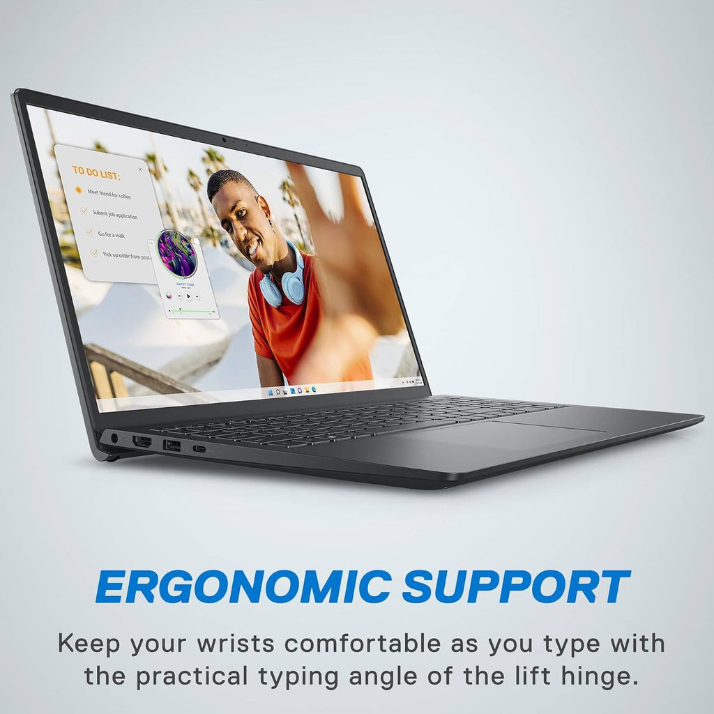 Dell Inspiron 15 15.6' Touchscreen FHD Laptop Computer, 8-Core AMD Ryzen 7 7730U (Beat i7-1365U), 16GB DDR4 RAM, 512GB PCIe SSD, WiFi, Bluetooth, Type-C, HDMI, Carbon Black, Windows 11 Pro