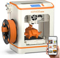 HEPHi3D TINA2C 3D Printer with WiFi Cloud Print, Fully Assembled Mini 3D Printer for Beginners and Kids, Auto Leveling, 2500+ Models APP Control 3D Printers Fully Open Source for Home, School, Office