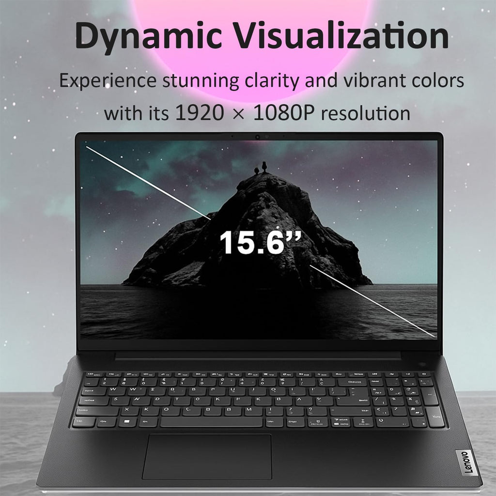 Lenovo New V15 Laptop for Student & Business with Microsoft Office, AMD Ryzen 3 7320U (Beat i7-1065G7), 15.6'' FHD, Radeon Graphics, 16GB RAM, 2TB SSD, Ethernet Port RJ-45, WiFi-6, Windows 11 Pro
