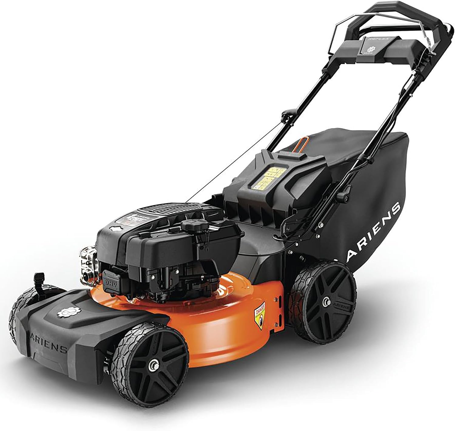 Ariens Razor 21 Inch Self Propelled Lawn Mower with Dual Blades and Reflex Speed Control, 7 Cutting Positions, Vertical Storage, Alloy Steel