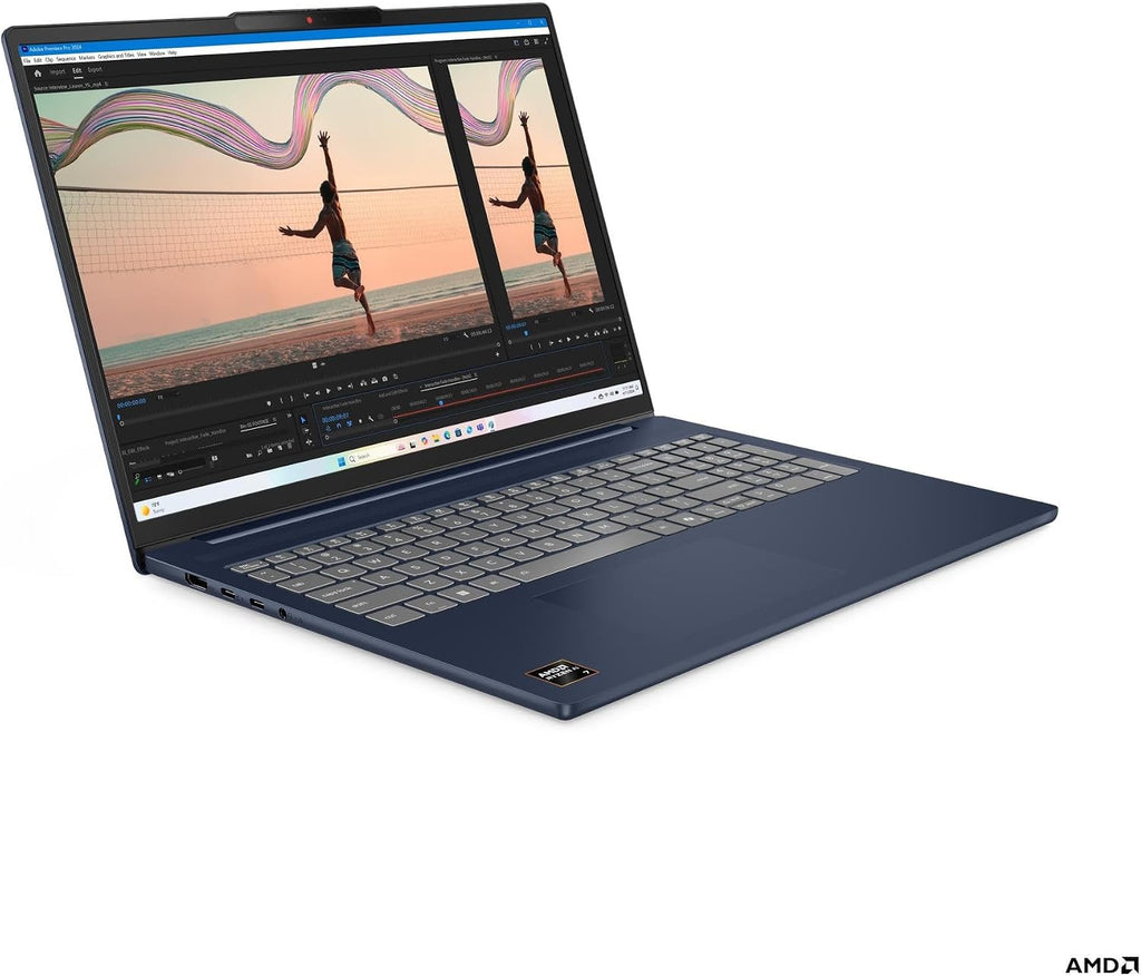 Lenovo IdeaPad Slim 5 Laptop / 16' 1920x1200 Touchscreen / 8 Cores AMD Ryzen AI 7 350 / AMD Radeon 860M Graphics / 32GB DDR5 1TB NVMe SSD/Backlit Keyboard WiFi 7 IR Camera / Win11 Home