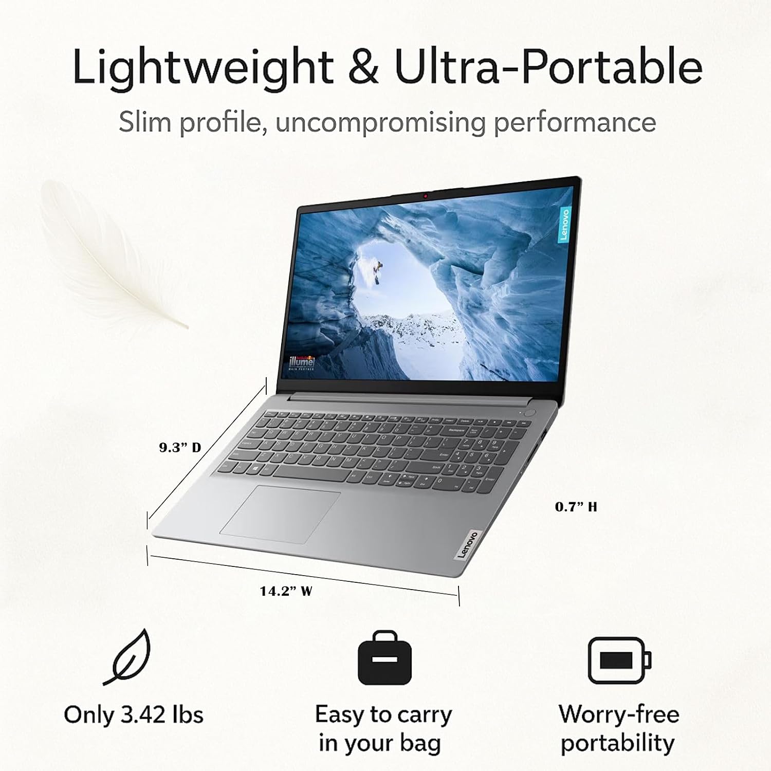 Lenovo Laptop | Intel Core |15.6 Anti-Glare Screen | 1 Year Office 365 | 20GB RAM | 512GB SSD + 128GB eMMC | 1TB Cloud Storage | 11HR Battery | Windows11|Wi-Fi 6| WOWPC Recovery USB