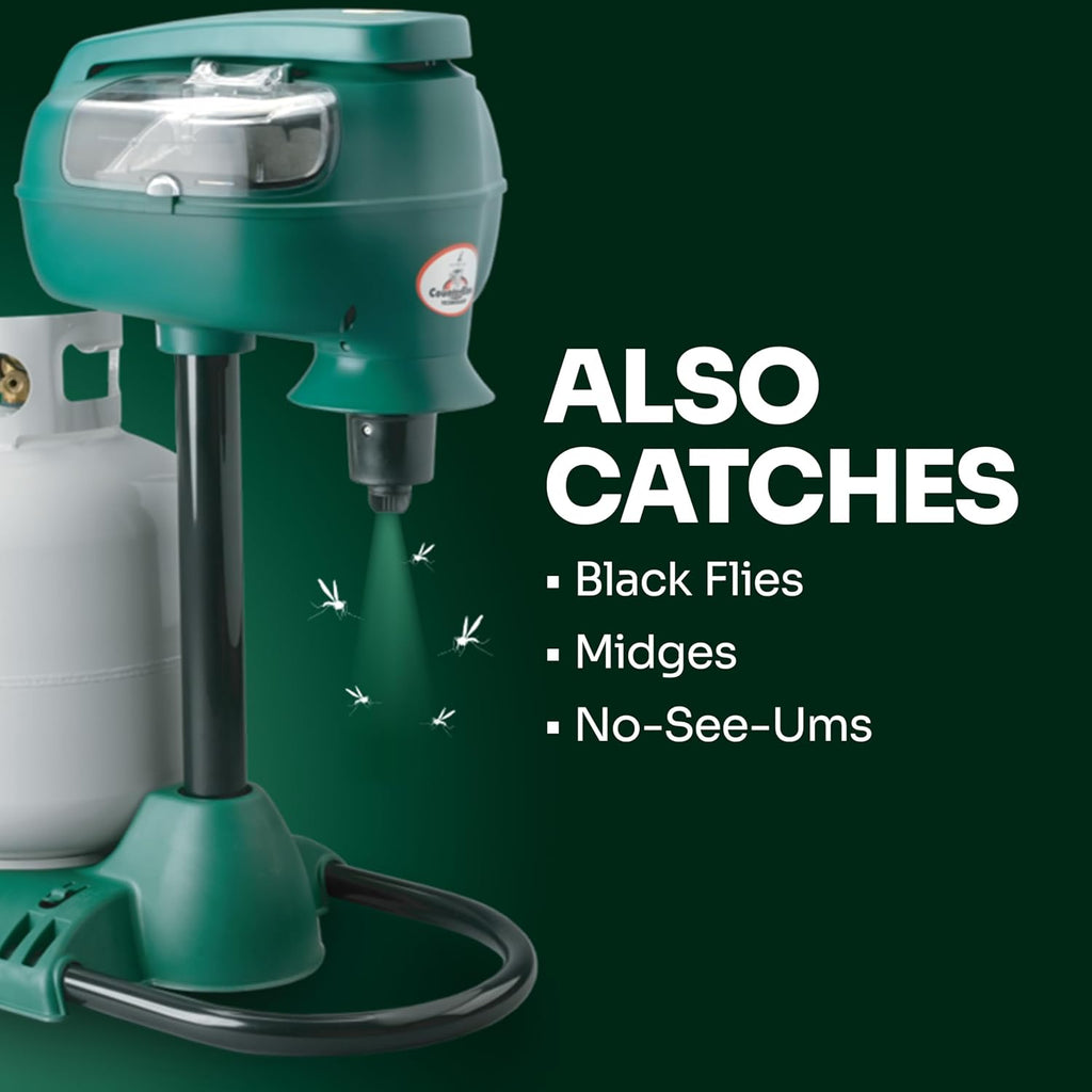 Mosquito Magnet MM4200B Patriot Plus Mosquito and Flying Insect Trap and Killer - Outdoor Fly Trap Protects Up to 1 Acre, Green