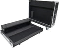 ProX XS-AHQU32DHW ATA Digital Audio Mixer Flight Case for Allen & Heath QU-32 Console with Doghouse compartment and Caster wheels