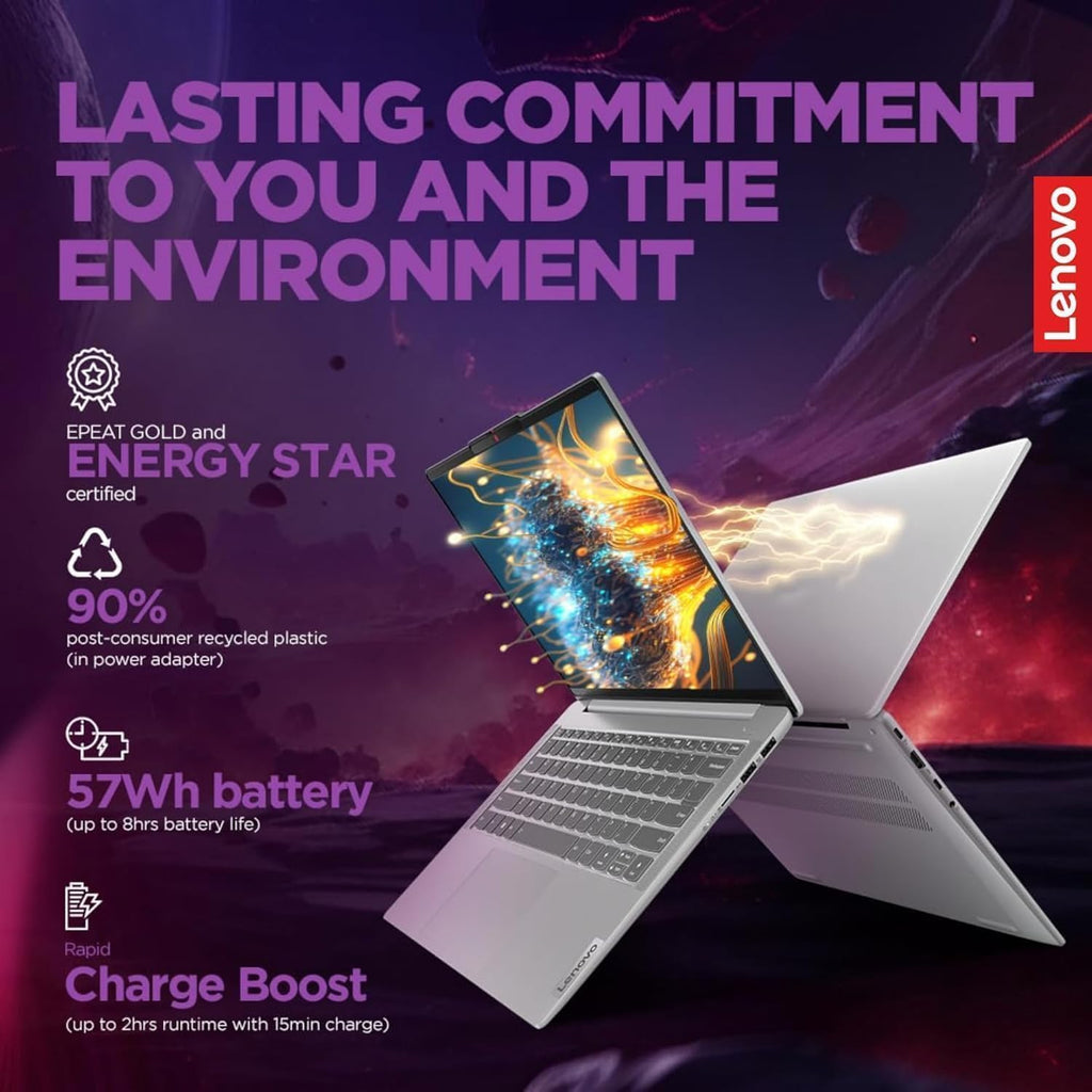 Lenovo IdeaPad 15.6 inch Laptop Computer with Microsoft 365 Home and Business • 8GB RAM • 256GB PCIe SSD • Intel Core • Wi-Fi 6 • 11HR Battery • 1TB Cloud Storage • Win 11 • WOWPC Recovery USB