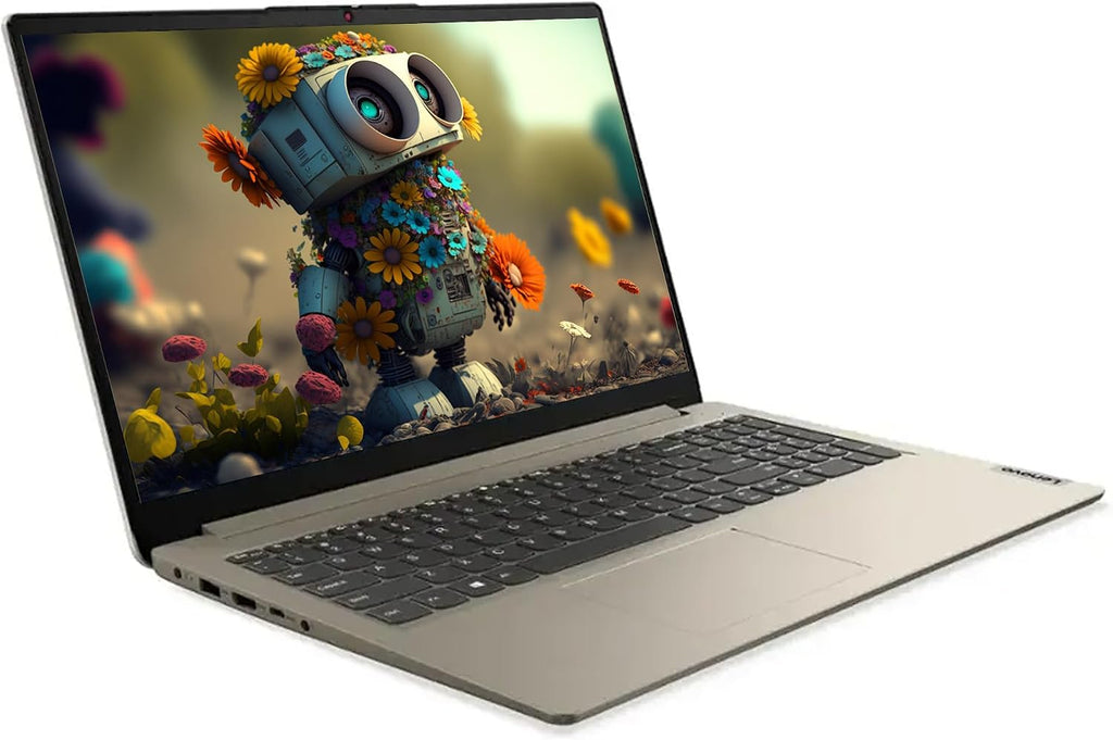 Lenovo IdeaPad Laptop with Microsoft Office and 1TB Cloud Storage (1-Year)| 15.6 inch HD Computer| 16GB RAM| 128GB eMMC & 128GB Portable SSD| Intel 2-Core CPU| Webcam| AI-Powered Windows 11| LE Bundle