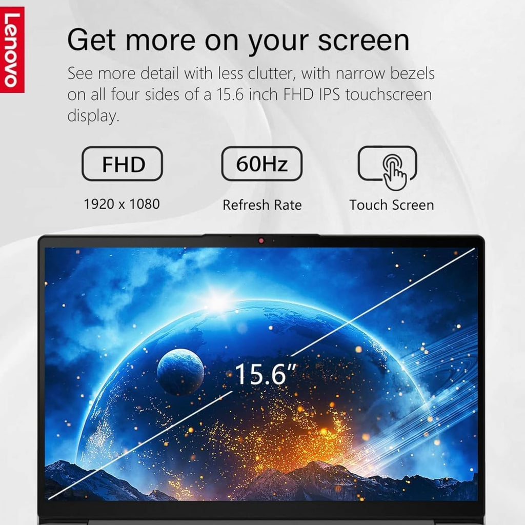 Lenovo Ideapad 3i Laptop | 15.6 inch FHD | Touchscreen | Intel 11th Gen Processor | 40GB Ram and 1TB SSD | Home and Office Use | Windows 11 Home | Arctic Grey