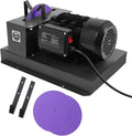 500W Lawn Mower Blade Sharpener 1700 RPM Fast Grind Lawnmower Blade Grinder with 7' Disc Grinding Wheel Powerful Bench Grinder Sharpening Machine for High/Low Lift Blades, Gator Blades, Flat Blades