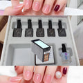5 Bottles Of Gel Polish (1base Coat/1color Coat/1anti-Spill Gel/1reinforcing Gel/1top Coat) +1 Ink Cartridge +1 Bottle Of Printing Glue