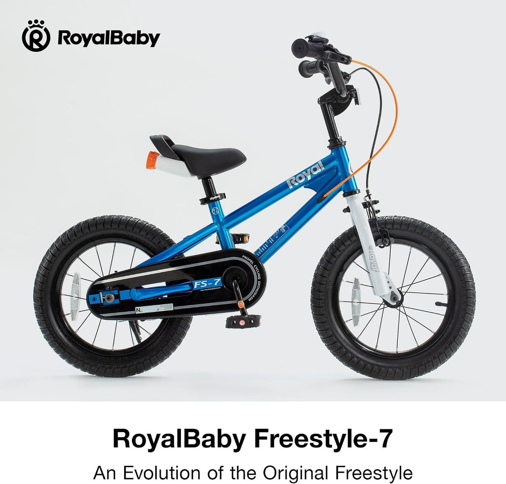 RoyalBaby Kids Bike with Dual Handbrake for Beginners,12 14 16 18 20 Inch Bicycle for Boys & Girls Ages 3-10 Years