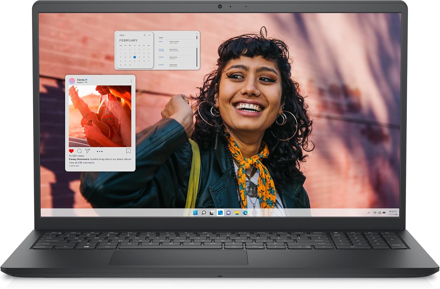 Dell Inspiron 15 Touchscreen Laptop (15.6' FHD LED, Intel 10-Core i5-1334U (> i7-1255U), 16GB RAM, 1TB SSD) for Business & Home, Fast Charge, Inspiron 3000 3530, Webcam, Win 11 Pro in S w/ Copilot