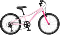 Retrospec Dart Kids Bike - 7-Speed Hybrid Bicycle for Ages 6-11 with 29in All-Season Tires & Shock Absorption - Adjustable Height Youth Bike with V-Brakes & Smooth Gear Shifting