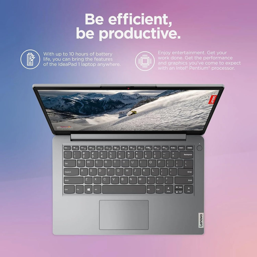 Lenovo IdeaPad 14' Laptop Computer 2025, 36GB RAM, 1.6TB Storage (1TB SSD +128GB eMMC +500GB Ext), Intel Core Processor, UHD Graphics, Long Battery WiFi-6, MarxsolAccessory, 1-Yr Office 365, Win 11