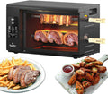 Electric Rotisserie Oven Brazilian Flame VOLTA | Vertical Countertop Grill with Auto-Rotating Skewers Shawarma Grill Machine Meat Kebab | Indoor Adjustable Temperature | 8lb Capacity | World Cup Grill