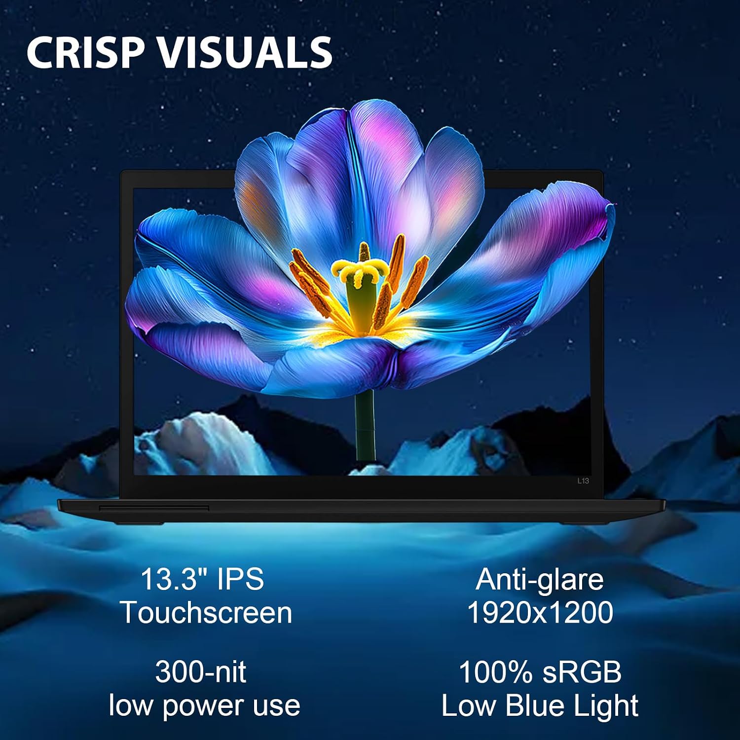 Lenovo ThinkPad L13 Yoga Gen 5 2-in-1 Business AI PC Laptop (13.3' FHD+ Touchscreen, Intel Core Ultra 5 125U, 16GB DDR5 RAM, 512GB SSD) Backlit, Fingerprint, 1080P IR Webcam, Thunderbolt 4, Win 11 Pro