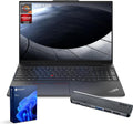 Lenovo ThinkPad E16 Gen 2 Business Laptop, 16' FHD+ Display, AMD Ryzen 7 7735U, 64GB DDR5 RAM, 1TB SSD, Fingerprint, Backlit, Wi-Fi 6, Windows 11 Pro, Bundle with Thunderobot 7-in-1 USB-C Hub