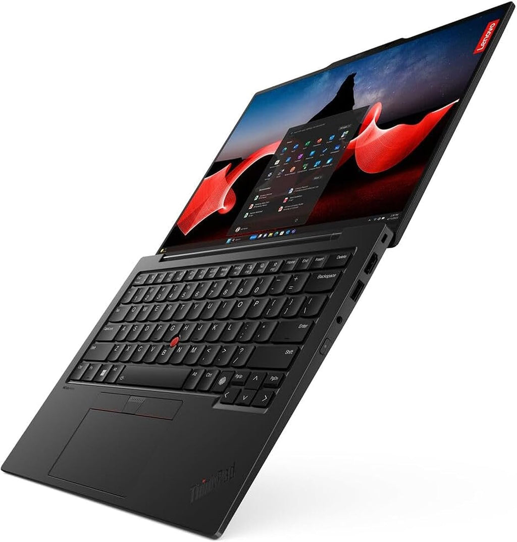 Lenovo Gen 13 ThinkPad X1 Carbon Touchscreen Laptop with Intel Ultra 7 255U Processor, 14' WUXGA 100% sRGB, 32GB DDR5 RAM, 1TB NVMe Performance SSD, FHD+ IR+ RGB Camera, and Windows 11 Pro