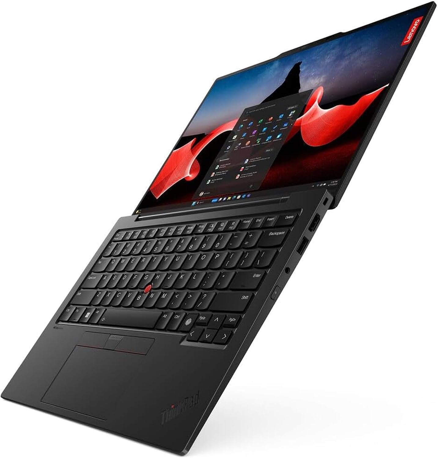 Lenovo Gen 13 ThinkPad X1 Carbon Touchscreen Laptop with Intel Ultra 7 255U Processor, 14' WUXGA 100% sRGB, 32GB DDR5 RAM, 1TB NVMe Performance SSD, FHD+ IR+ RGB Camera, and Windows 11 Pro