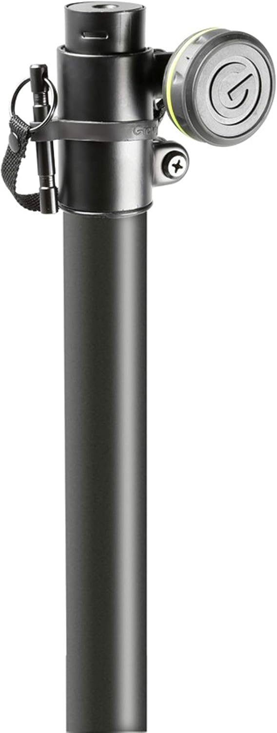 Gravity Lighting Stand GLS 431 B Lighting Stand with 3-Position Square Steel Base for Stage and Events, Black