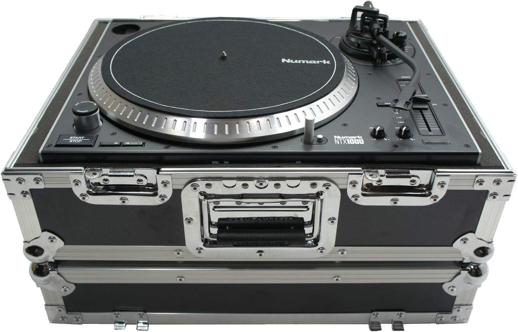 Harmony Audio HC1200BMKII-5 Compatible with Numark NTX1000 Flight Foam DJ Turntable Custom Case