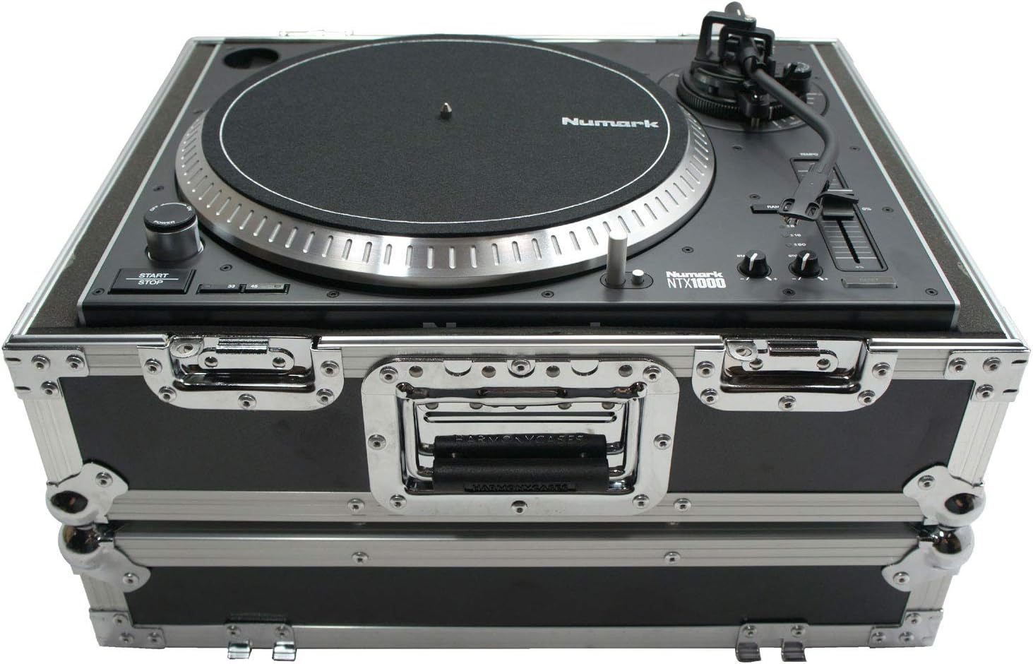 Harmony Audio HC1200BMKII-5 Compatible with Numark NTX1000 Flight Foam DJ Turntable Custom Case