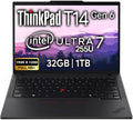 Lenovo ThinkPad T14 Gen 6 Business Laptop 14' FHD+ IPS, Intel Ultra 7 255U, 32GB DDR5 RAM, 1TB SSD, 5MP Webcam, Fingerprint, Backlit, Wi-Fi 6E, 2 Thunderbolt 4, AI PC, W11P