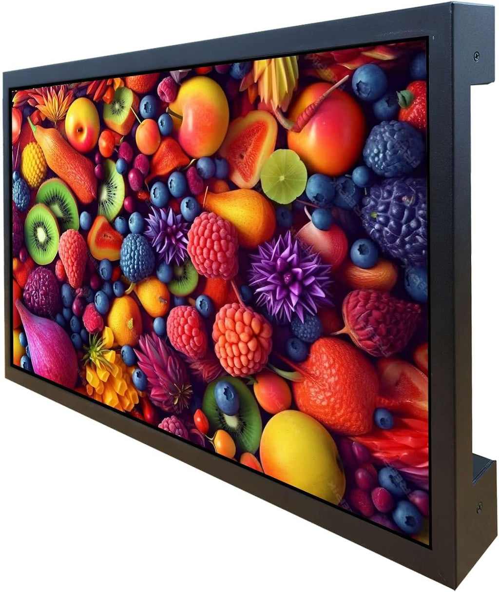 VSDISPLAY 18.5 Inch LCD Monitor 1920x1080 High Resolution Display Supports H/D DVI VGA Video Input as Computer PC Industrial Extra Monitor