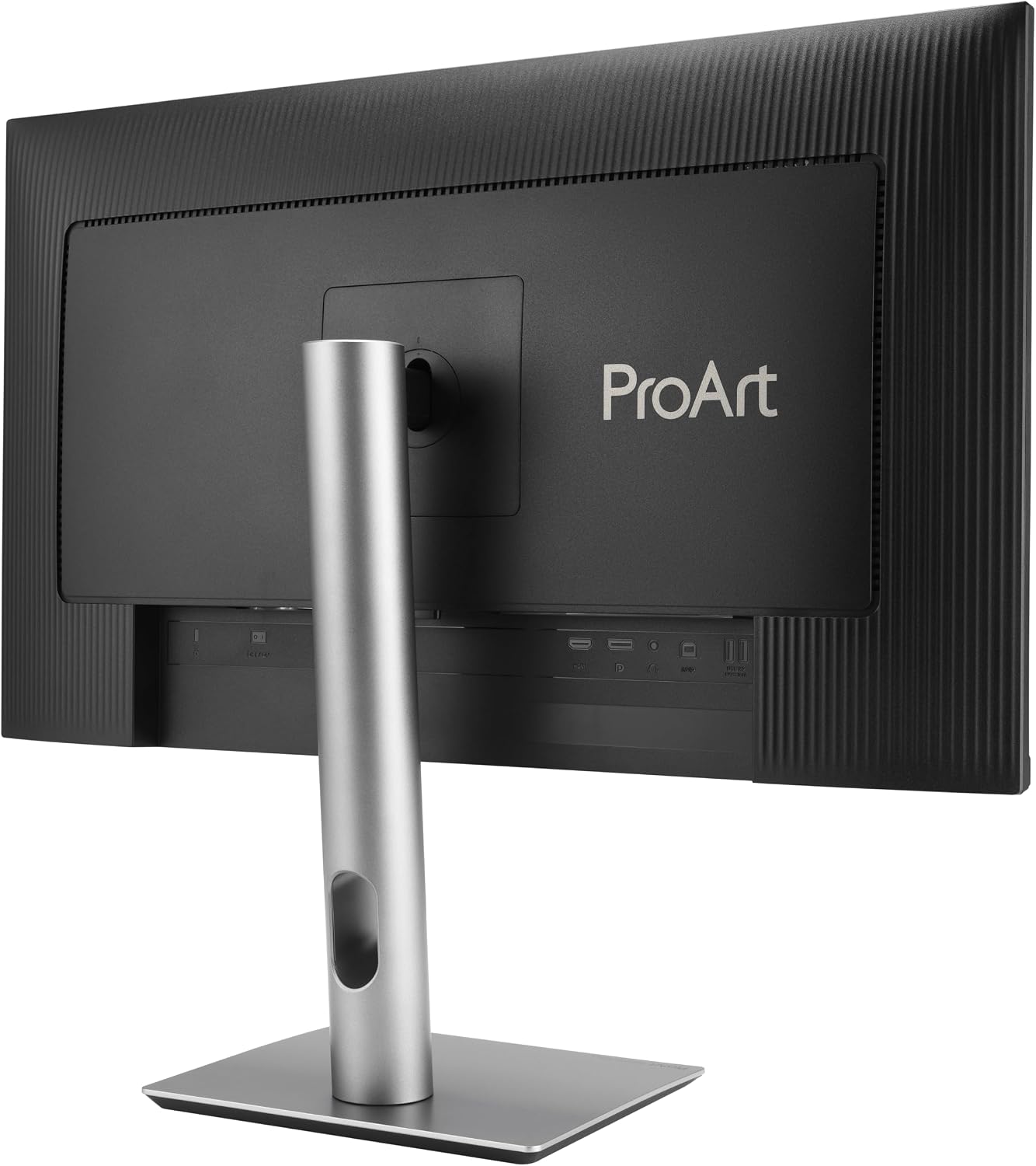ASUS ProArt Display 27' 1440P Professional Monitor (PA278QGV) – IPS, QHD (2560 x 1440), 95% DCI-P3, Color Accurate, ΔE<2, Calman Verified, 120Hz, HDR-10, Light Sync, Ergonomic, 3 yr Warranty