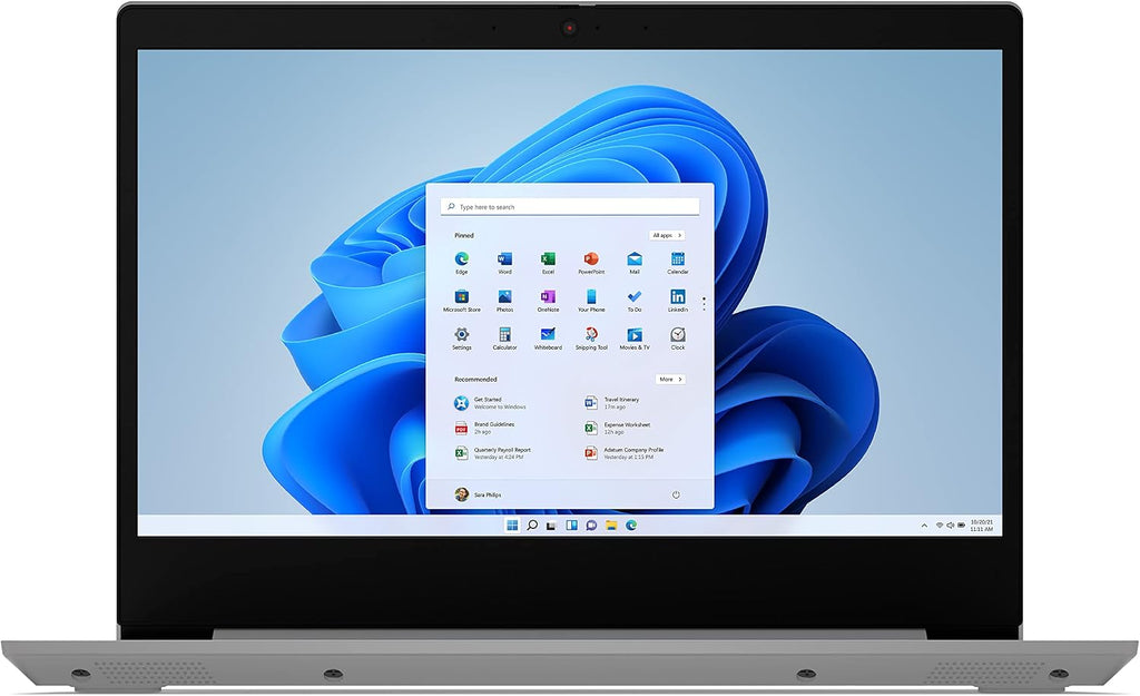Lenovo IdeaPad 3 – (2023) - Everyday Notebook - Windows 11-14' Full HD – 8GB Memory – 128GB Storage - Intel Core i3-1115G - Platinum Grey